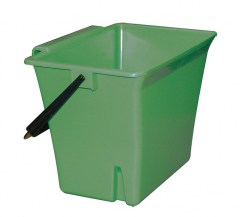 Kbelík úklidový závěsný k vozíku LTS, zelený