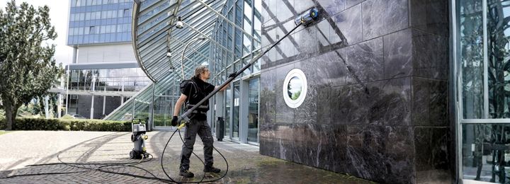 KÄRCHER rotační válcový kartáč na fasády a solární panely