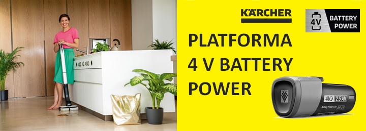 Bateriová platforma KÄRCHER Battery Power 4 V