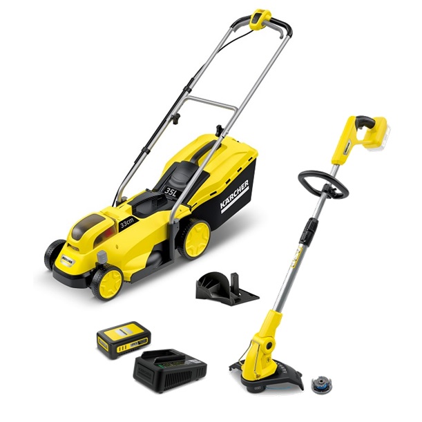 Aku sekací sada KÄRCHER LMO 18-33 + LTR 18-30 Battery + GSH 18-20 (18/25 Li-Ion)