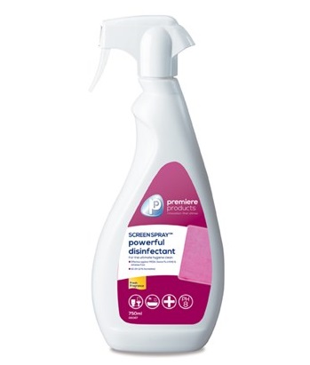 Dezinfekční sprej Screen Spray 750 ml