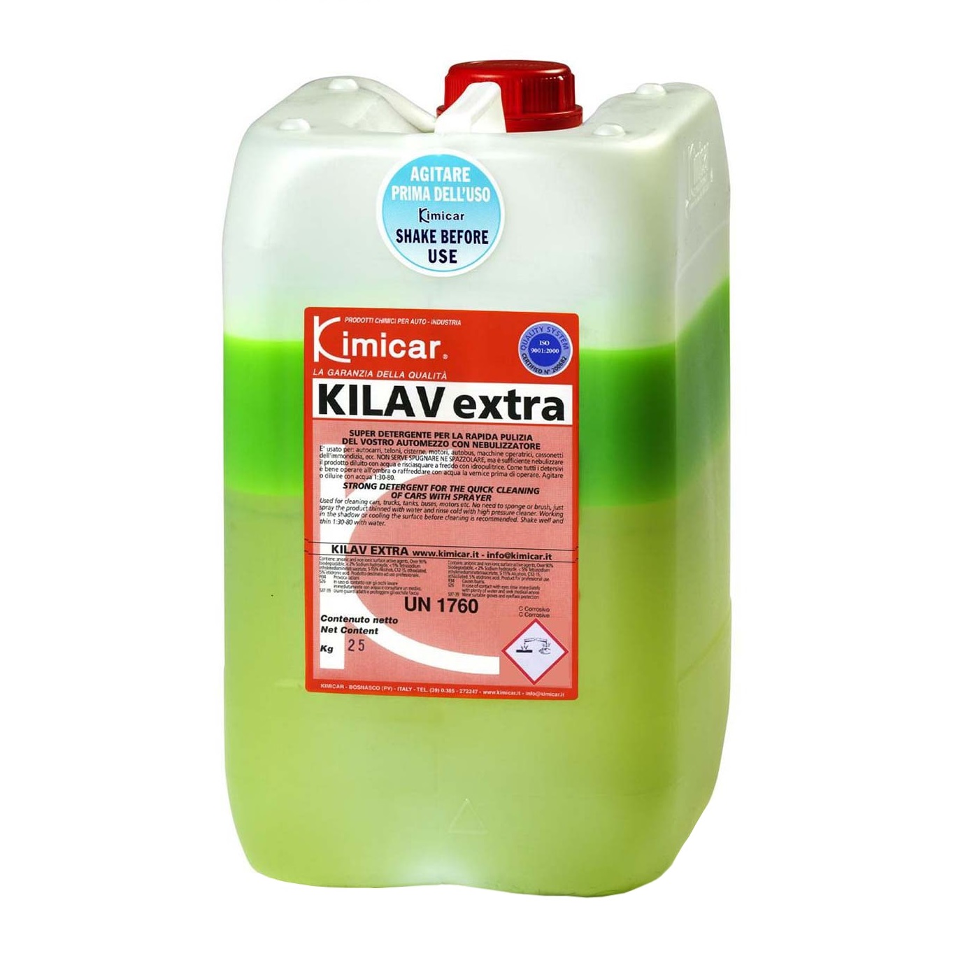 Kimicar Kilav Extra koncentrát na mytí aut, 25 kg