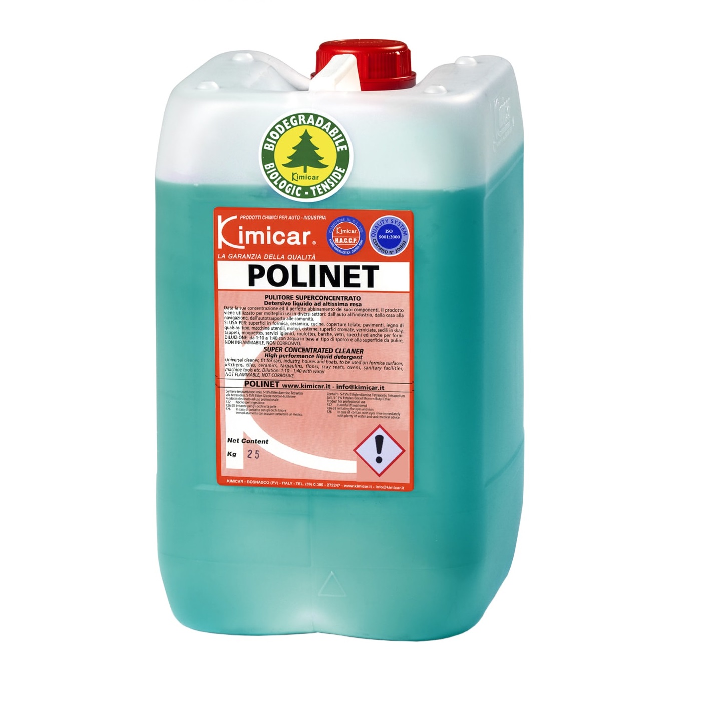 Polinet čistič na plast a kůže 12 kg