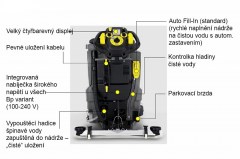 KÄRCHER B 80 W Bp Pack DOSE D 75 podlahový mycí stroj