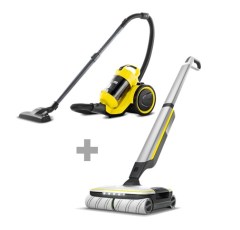 KÄRCHER FC 7 Cordless Premium v sadě s vysavačem VC 3