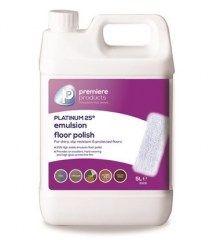 Lešticí emulze Platinum® 25, 5 l, protiskluzová s leskem