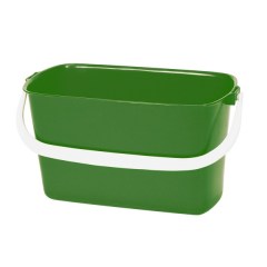 Oválný úklidový kbelík, zelený