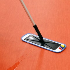 Plochý mop SYR Rapid, mikrovlákno, suchý zip, 47 cm, 10 ks