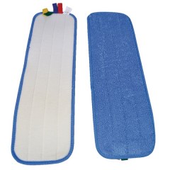 Plochý mop SYR Rapid, mikrovlákno, suchý zip, 47 cm, 10 ks